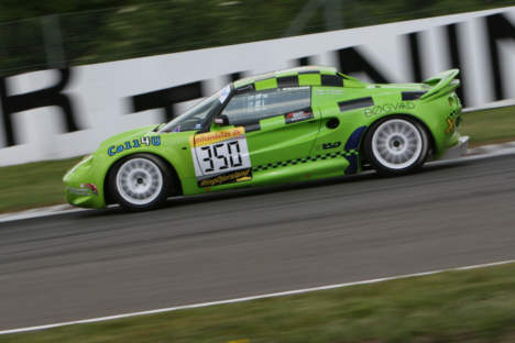 Simo Klok debuterer i år med sin grønne Lotus Elise.